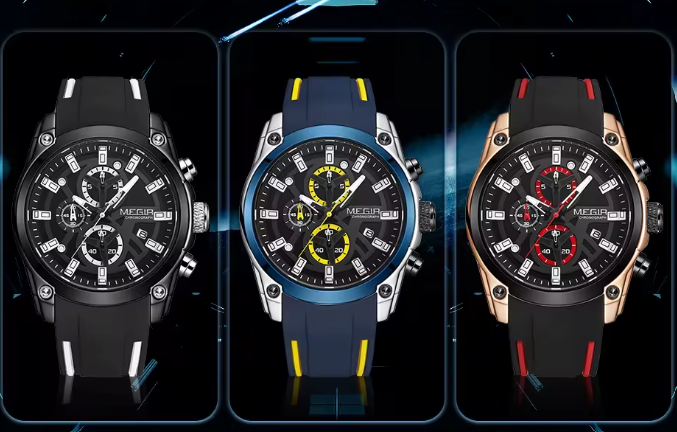 Luxury Men’s Sport Chronograph Watch